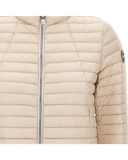 Colmar Natural Stand-Up Collar Quilted Padded Jacket