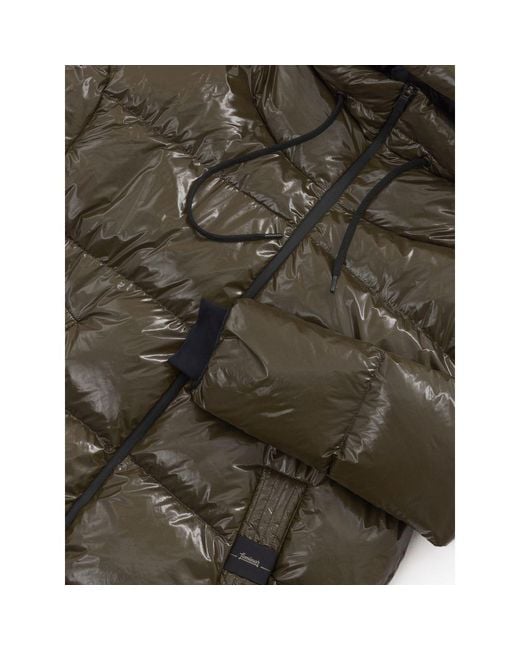 Herno Green Polyamide Parka Clothing