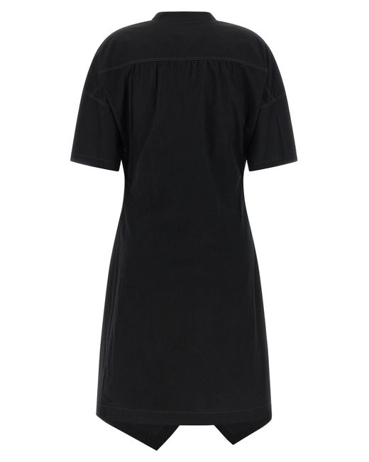 Lemaire Black 'Soft Collar' Dress