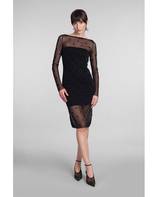 Givenchy Dress In Black Polyamide