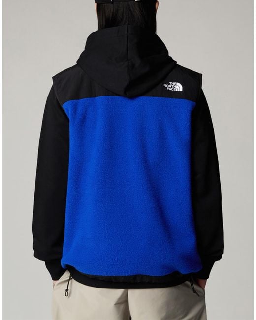 The North Face Blue Retro Denali Vest Jacket Clothing Coats for men