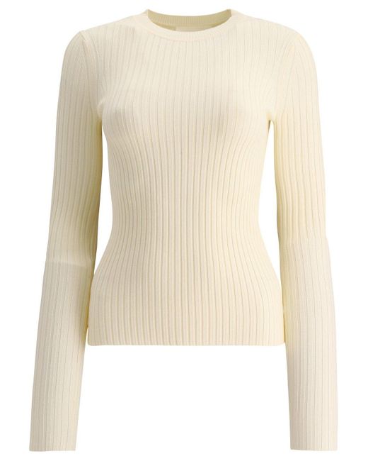 Sportmax Natural "canore" Sweater