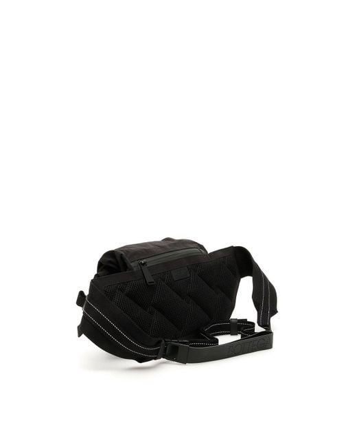 Bottega Veneta Black Foldover Belt Bag for men
