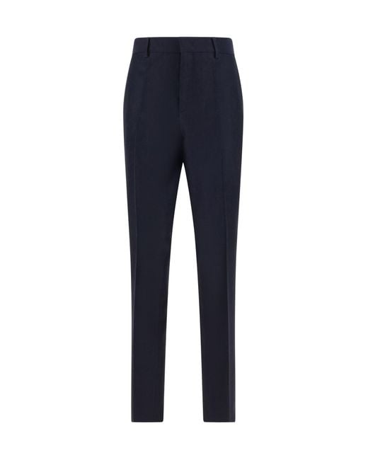 Valentino Blue Formal Pants for men