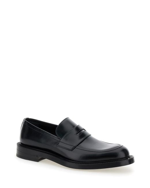 Gucci Black Henry Loafers for men
