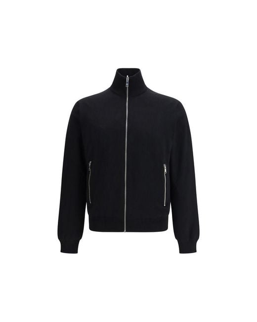Prada Black Wool Oves Aries Jacket Clothing for men