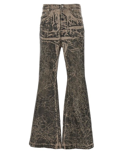 Rick Owens Gray 'Bolan Bootcut' Jeans for men