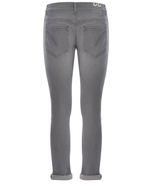 Dondup Gray Jeans George Made Of Stretch Denim for men