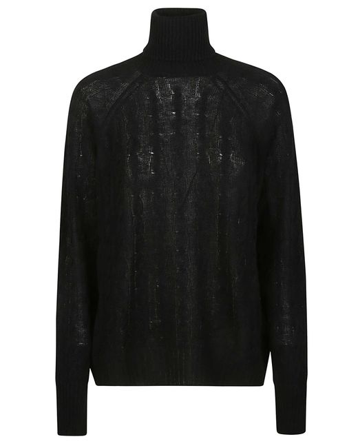Etro Black Turtleneck Sweater