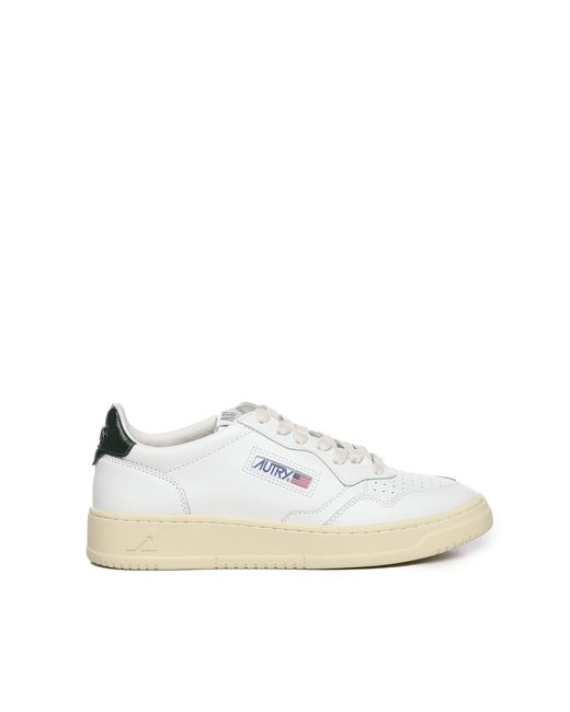 Autry White Sneakers Cowskin for men