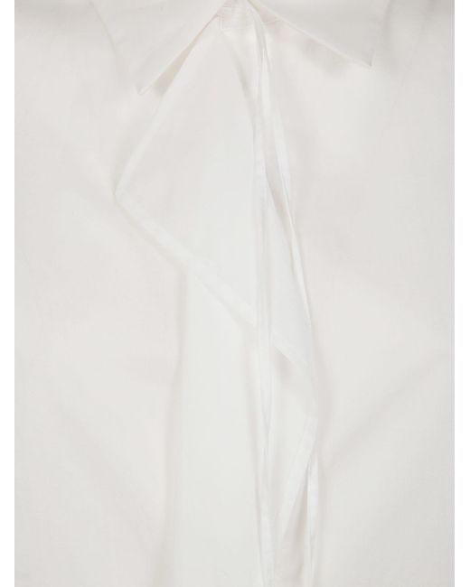 Y's Yohji Yamamoto White Ko-F/B Open B Shirt