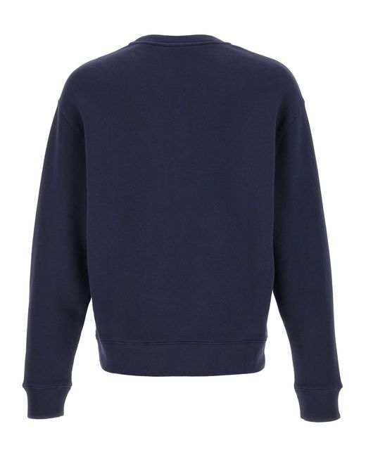 Maison Kitsuné Blue 'Speedy Fox Patch' Sweatshirt for men