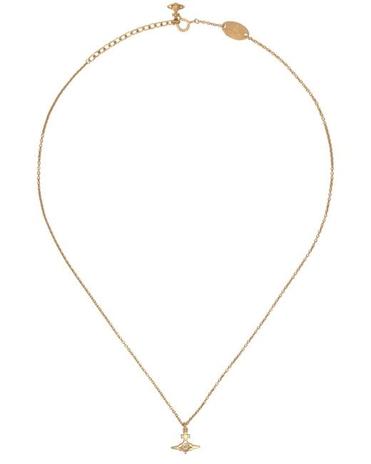 Vivienne Westwood Metallic Necklace With Pendant Necklaces