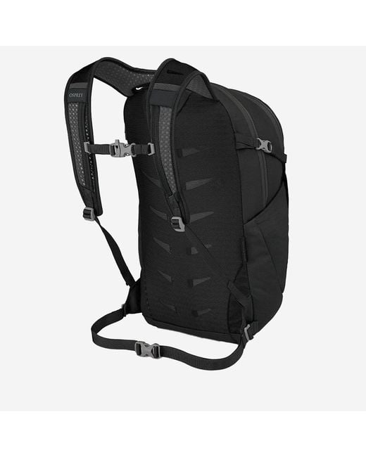 Osprey Black Daylite Plus Backpack Recycled Polyester Backpacks for men