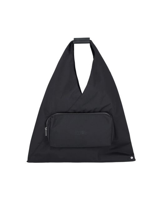 MM6 by Maison Martin Margiela Black Medium Handbag "japanese" for men