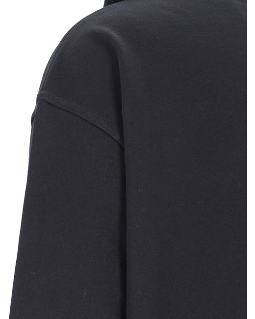 Maison Margiela Men's Blue Logo Hoodie