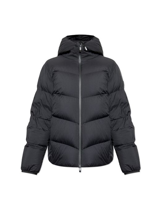 Moncler Black Down Jacket Forez for men