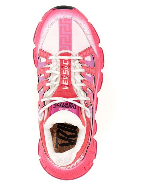 Versace Pink Trigreca Sneakers