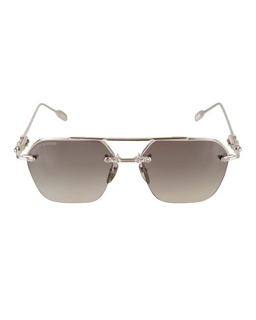 Chrome Hearts Gray Stinger Sunglasses