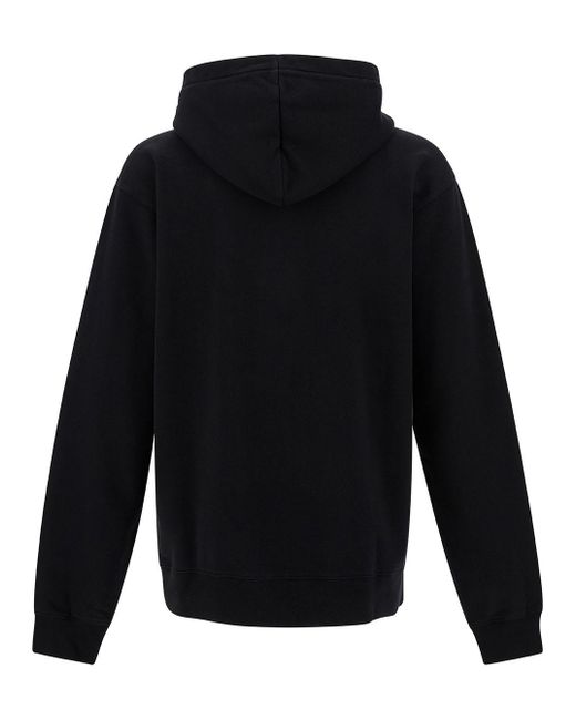 Jacquemus Blue 'Le Hoodie Gros-Grain' Hoodie With Logo Patch