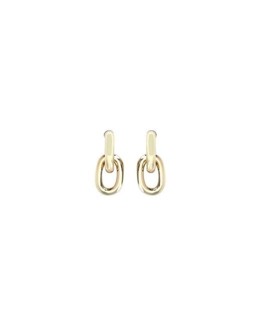 Rabanne Metallic Gold Resin Earrings