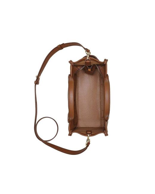 Marc Jacobs Brown Satchel Bag Cow Leather Tote-Bags