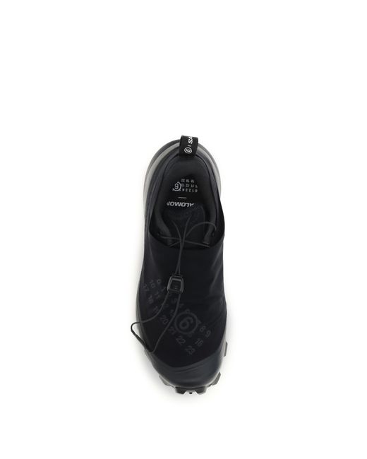 MM6 by Maison Margiela Black Mm6 X Salomon Sneakers