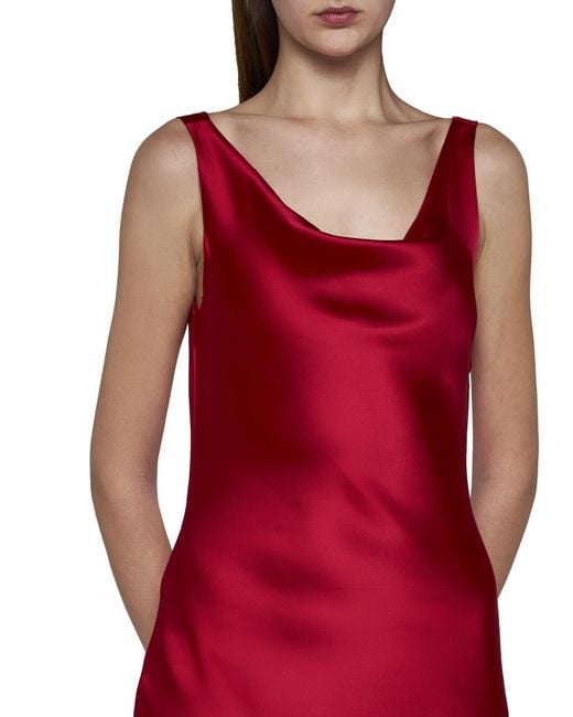 Norma Kamali Red Dresses