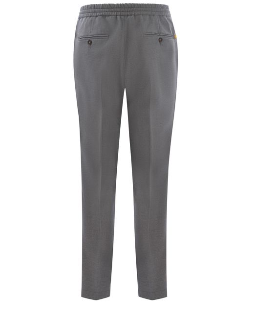 Manuel Ritz Trousers Jogging Uel Ritz In Flannel in Gray for Men | Lyst