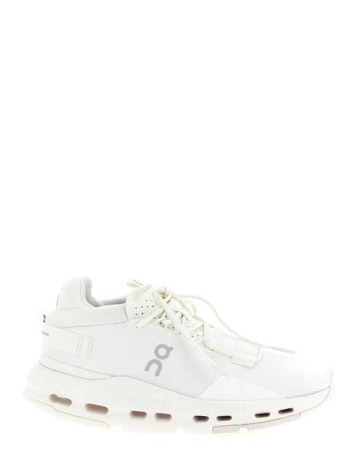 On Shoes White Cloudnova 2 Sneakers