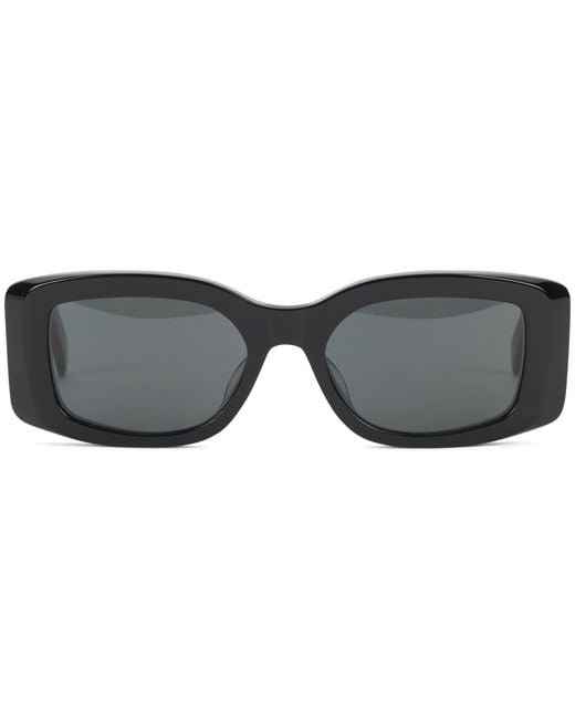 Céline White Sunglasses Triomphe Xl Acetate