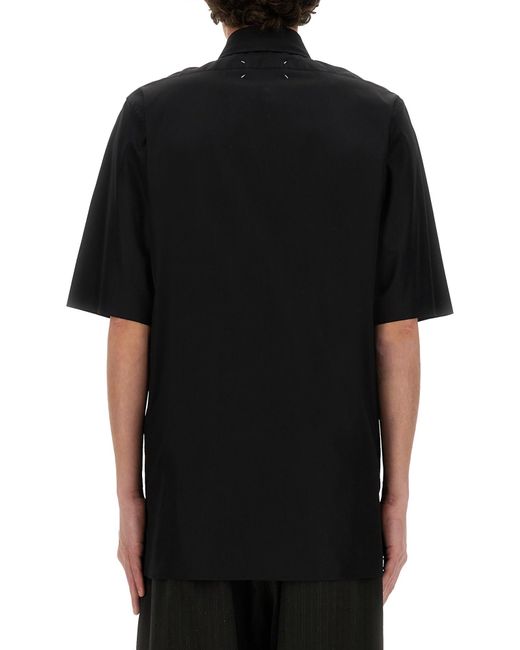 Maison Margiela Black Short-sleeved Shirt for men