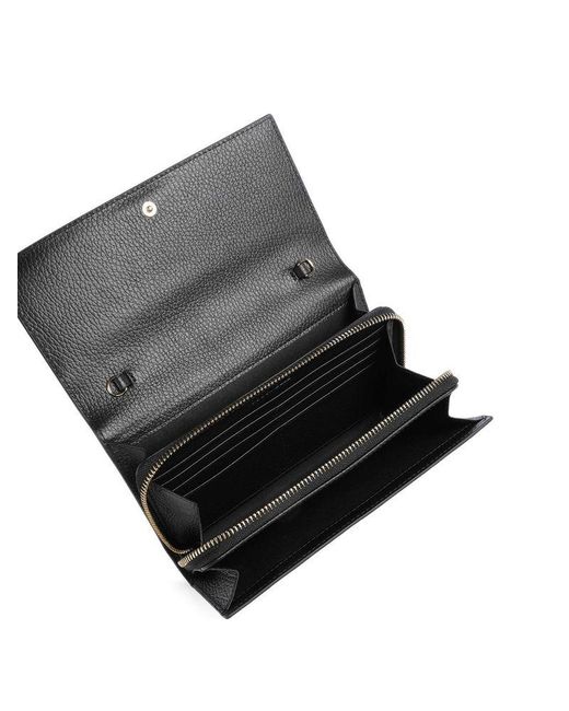 Coccinelle Black Wallet Cowhide Bags