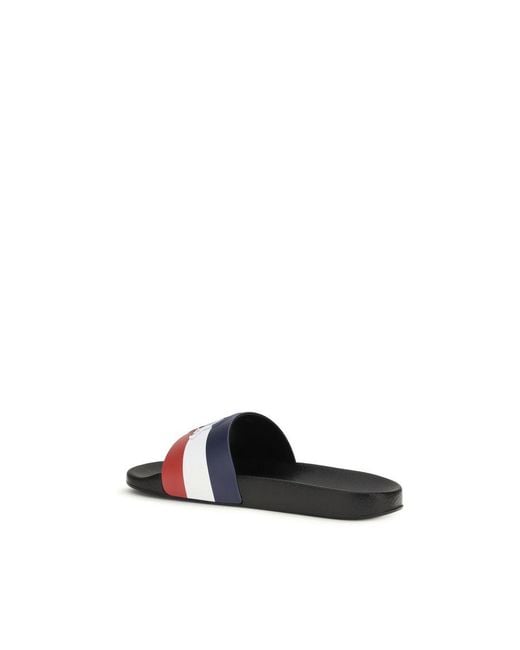 Moncler Multicolor Rubber Sandals for men