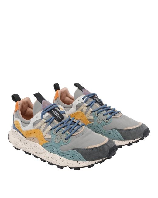 Flower Mountain Blue Sneakers for men