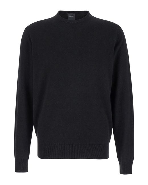 Le Plain Blue Crewneck Sweater for men