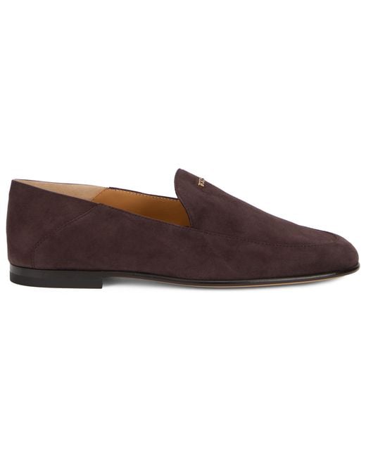 Tod's Brown Loafers Goat Leather