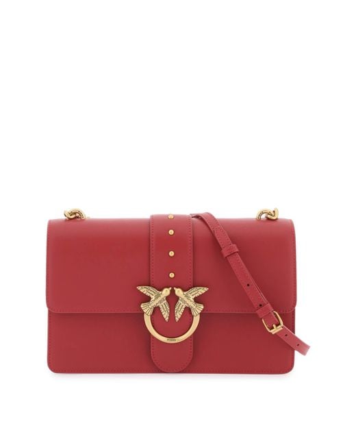 Red 2025 pinko bag