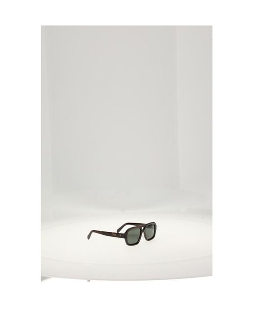 Céline White Sunglasses Frame 62 Acetate for men