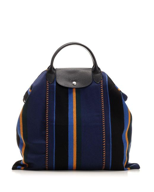 Longchamp Le Pliage Collection Xl Handbag in Blue | Lyst UK