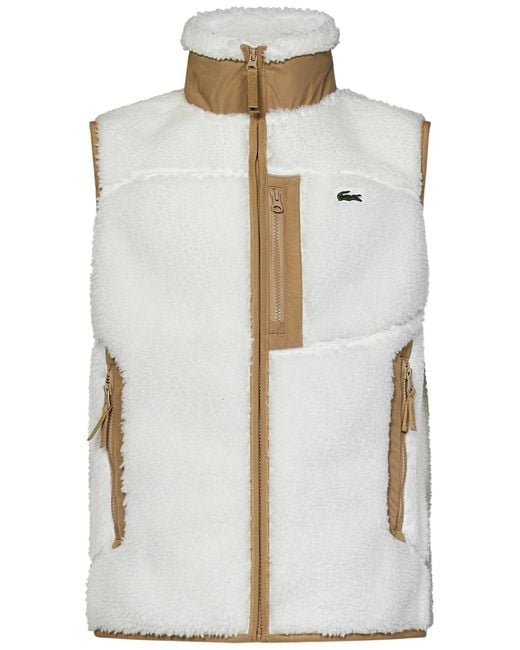 Lacoste White Coats & Jackets for men