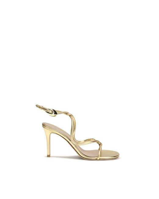 Gianvito Rossi Metallic High Heel Sandals