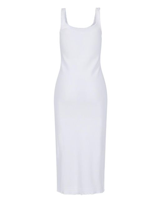 Chloé White Midi Tank Dress