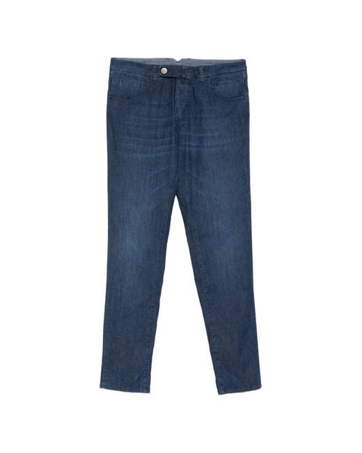 Incotex Blue Pants for men