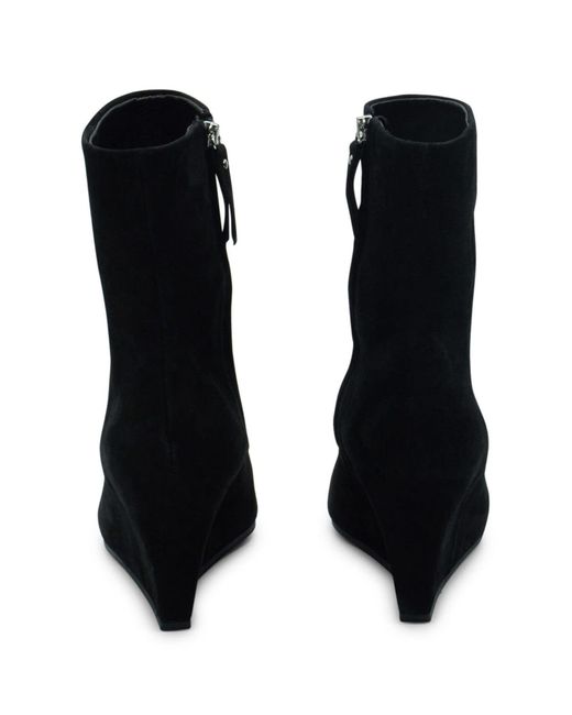 Vic Matié Black Cocoon Minimal Half Boots