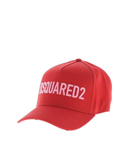 DSquared² Embroidered Logo Baseball Cap Accessories Beanies & Hats for men