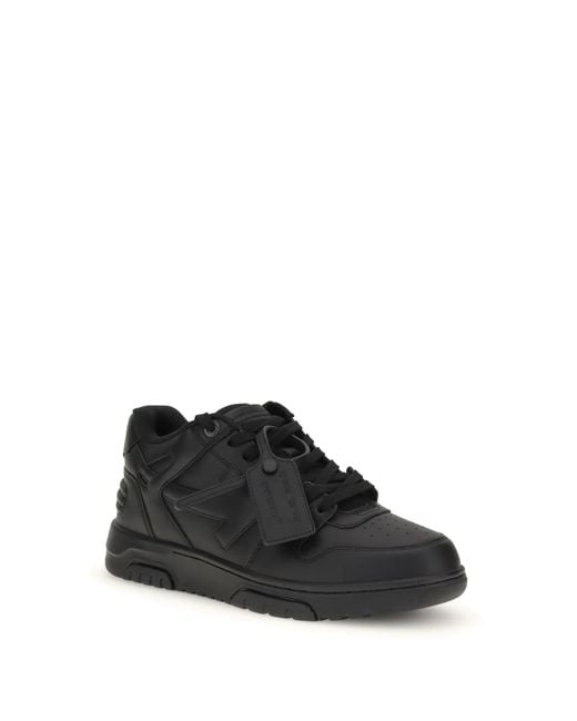 Off-White c/o Virgil Abloh Black Out Of Office Sneakers for men