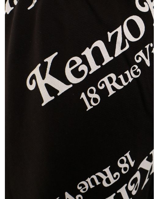 KENZO Black Trouser for men