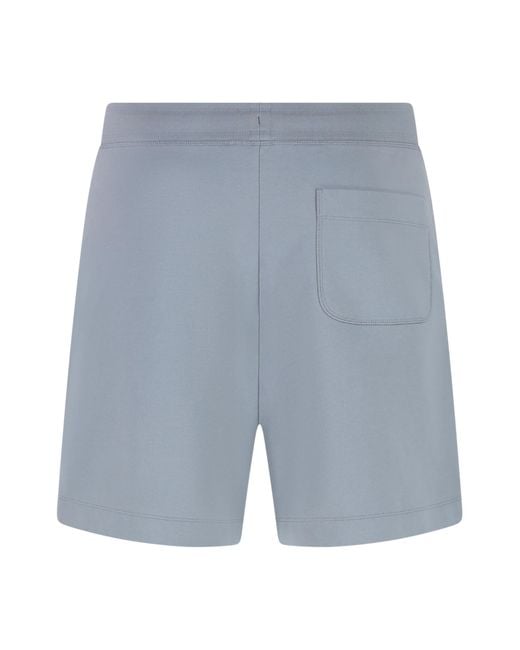 Canada Goose Gray Huron Cotton Bermuda Shorts for men