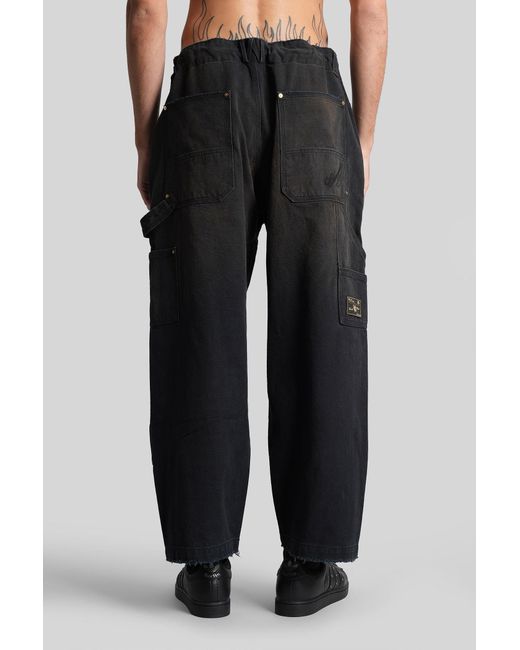 Willy Chavarria Workwear Toluca Pant Pants in Black for Men | Lyst UK